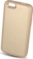 Etui i futerały do telefonów - NoName Etui Battery Case iPhone 6/6S złoty 3000mAh + microSD GSM022956 - miniaturka - grafika 1