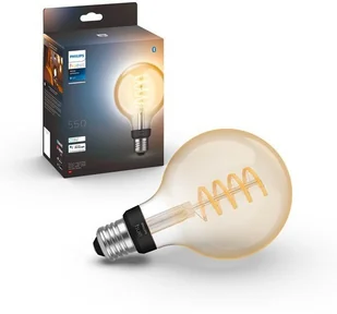 Philips Hue Philips Hue White ambiance Żarówka Filament G93 E27 - Systemy inteligentnych domów - miniaturka - grafika 2