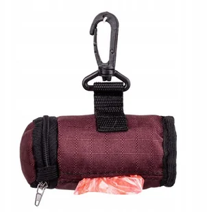 Happet Etui na woreczki na odchody Burgund - Woreczki na psie odchody - miniaturka - grafika 4