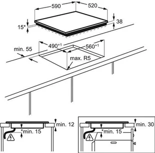 Płyta elektryczna do zabudowy Electrolux EHF6547FXK - Płyty elektryczne do zabudowy - miniaturka - grafika 7