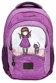 Plecaki - Santoro Gorjuss Ergo plecak szkolny/plecak z kieszenią na laptopa 15,6" Purrrrrfect Pals, 46,5 cm, 35L, 21GJS107-PUR 21GJS107-PUR - miniaturka - grafika 1