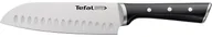 Noże kuchenne - Tefal Nóż santoku "Ingenio Ice Force" w kolorze czarnym - dł. 18 cm - miniaturka - grafika 1