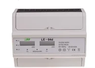 Liczniki energii elektrycznej - F&F Licznik energii elektrycznej dwutaryfowy LE-04d LE-04d - miniaturka - grafika 1