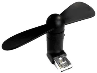 MAXY C.O. MAXY C.O. Wentylator micro USB czarny 5902802905772 - Gadżety USB - miniaturka - grafika 3