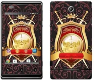 Etui i futerały do telefonów - Sony Royal Sticker Royal tatuaż ścienny RS. 65617 samoprzylepny do Xperia E z motywem heraldyc Shield RS.65617 - miniaturka - grafika 1