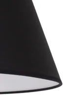 Oprawy, klosze i abażury - Euluna Klosz Sofia wysokość 26 cm, czarny/biały - miniaturka - grafika 1