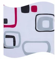 Zasłony prysznicowe - Zasłona Prysznicowa Kolorowa Winylowa 180x180cm - miniaturka - grafika 1