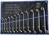 Klucze i nasadki - SW-Stahl zestaw kluczy oczkowych CV 12-częściowy 6  32 MM, 01512l - miniaturka - grafika 1