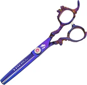 Nożyczki fryzjerskie - WOLF WOLF Degażówki fryzjerskie do strzyżenia włosów 5,5" DIAMOND N825 - miniaturka - grafika 1