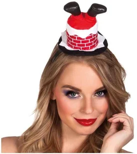 GAM Opaska Mikołaj w kominie - 1 szt EKW179044 - Pozostałe akcesoria świąteczne - miniaturka - grafika 2