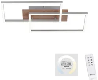 Lampy sufitowe - Leuchten Direkt 14018-78 - LED Plafon ściemnialny IVEN 2xLED/15W/230V + Pilot - miniaturka - grafika 1