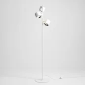 Lampy stojące - Aldex Lampa stojąca Bot, biała, 3-punktowa - miniaturka - grafika 1