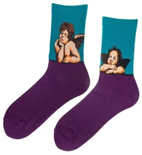 Gadget Master Skarpetki artystyczne ANIOŁKI - Gadżety dla niej i dla niego Gadget Master Skarpetki artystyczne ANIOŁKI - Gadżety dla niej i dla niego - miniaturka - grafika 1