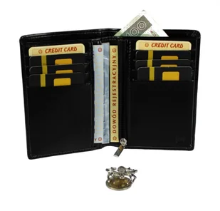 Wilmar (PL) Etui Na Dokumenty (PL) Duże Pionowe Dwie Części RFID Z Miejscem Na Gotówkę Karty Po Dwóch Stronach - Etui na dokumenty i karty - miniaturka - grafika 14