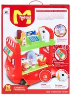 Zabawki AGD - Mega Creative Kuchnia Fast Food B/o 46x58x15 Nrw044 Wozek8 - miniaturka - grafika 1