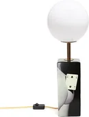 Lampy stojące - Seletti Lampa Toiletpaper Two of Spades porcelanowa 15252 - miniaturka - grafika 1