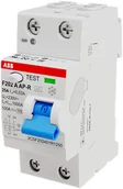 Bezpieczniki elektryczne - ABB Wyłącznik różnicowoprądowy 2P 25A typ A F202 A-25/0,03 AP-R 2CSF202401R1250 - miniaturka - grafika 1