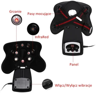 Masażer z magnetoterapią, wibracją oraz grzaniem - Masażery - miniaturka - grafika 14