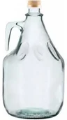 Domowy wyrób alkoholu - Browin Butelka szklana ze szklaną rączką i korkiem 3l, marki bdg3z - miniaturka - grafika 1