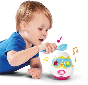 Tomy Beat it grające jajko E72816 - Zabawki interaktywne dla dzieci - miniaturka - grafika 15
