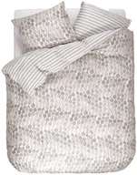 Pościel - Esprit Elegancki komplet pościeli z bawełny satynowej w nowoczesne wzory w kolorze szarym poszewka ozdobna pościel 200 x 220 cm 100095-100NL-011 - miniaturka - grafika 1