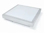 Oprawy, klosze i abażury - Superled Plafon Natynkowy Kwadrat Supra-1 2Xe27 PL-SUPRA-1 - miniaturka - grafika 1