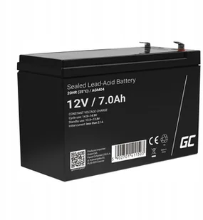 Green Cell akumulator żelowy AGM 12V 7Ah AGM04 - Baterie do zasilaczy awaryjnych UPS Green Cell akumulator żelowy AGM 12V 7Ah AGM04 - Baterie do zasilaczy awaryjnych UPS - miniaturka - grafika 9