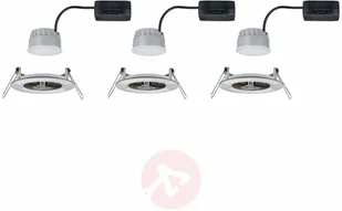 Paulmann 3 szt.spot Nova Coin okrągły, żelazo - Oprawy, klosze i abażury - miniaturka - grafika 2