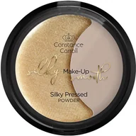 Pudry do twarzy - Carroll Constance Constance Puder prasowany Silky Smooth nr 02 Gold Sand 8g - miniaturka - grafika 1