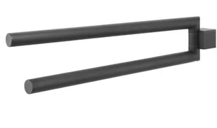 Tiger Nomad Wieszak dwuramienny czarny 2487.3.07.46 - Wieszaki łazienkowe - miniaturka - grafika 2