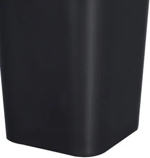 Koopman Kubek na szczoteczki 7x11cm PS czarny - Kubki na szczoteczki do zębów - miniaturka - grafika 4