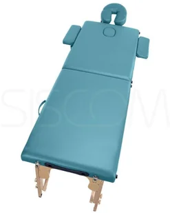 BODYFIT Łóżko do masażu 2 segmentowe BODYFIT, turkusowe, 216x82 cm - Łóżka - miniaturka - grafika 11