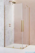Kabiny prysznicowe - Radaway Furo Gold KDD kabina 90x120cm szkło przejrzyste 10105090-09-01L/10105120-09-01R - miniaturka - grafika 1
