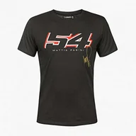 Koszulki sportowe męskie - Valentino Rossi Vr46 Mattia Pasini, t-shirt męski, ciemnoszary, S MPMTS344720NF003 - miniaturka - grafika 1