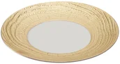 Talerze - Revol Talerz płaski zdobiony złotem Arborescence, 31 cm, biały - miniaturka - grafika 1