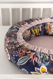 Sensillo Sensillo kokon wafel 80x45 boho brudny róż - Otulacze - miniaturka - grafika 8