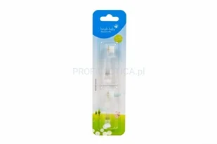 Brush-Baby końcówki do szczoteczki sonicznej BabySonic PRO 0-18 miesięcy (2 szt.) - Końcówki do szczoteczek elektrycznych - miniaturka - grafika 2