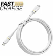 Kable USB - OtterBox OtterBox Wydajny kabel do szybkiego ładowania USB C do Lightning PD 2M - biały 78-52646 - miniaturka - grafika 1