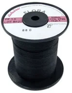 Artykuły kaletnicze - Ariadna Nici poliestrowe Flora 1mm Plecionka Czarna 500mb 140510 - miniaturka - grafika 1