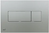 Przyciski spłukujące - Alcaplast Przycisk spłuczki M372 chrom mat Delfin - miniaturka - grafika 1