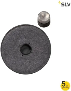 Spotline SLV MANA abażur okrągły 40 szary 1004661) SLV 1004661 - Oprawy, klosze i abażury - miniaturka - grafika 2