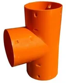 Odwodnienia, kanały i akcesoria - AGRO-DREN Trójnik drenarski TD 100 x 100 / 90 AGRO-DREN - miniaturka - grafika 1