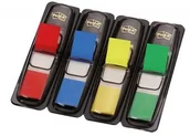 Zakładki indeksujące - Post-It 3M Zakładki indeksujące (683-4), PP, 12x43mm, 4x35 kart., mix kolorów 3M-70071353570 - miniaturka - grafika 1
