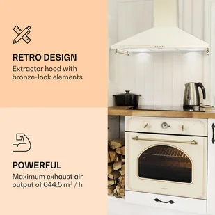 Klarstein Victoria 90 DSM-Victoria-90Ivo - Okapy kuchenne - miniaturka - grafika 3