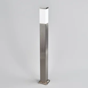 Lindby Prostokątny słupek oświetleniowy Lorian ze stali - Lampy ogrodowe - miniaturka - grafika 4