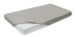 Dekoria Prześcieradło jersey z gumką popielate 140x200cm 748-275 - Prześcieradła - miniaturka - grafika 3