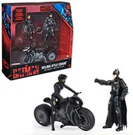 Figurki dla dzieci - Spin Master Batman "The Batman" 10 cm Zestaw do zabawy z figurkami Batman, Selina Kyle i Selina Kyle wraz z akcesoriami do filmu kinowego Batmana 6060832 - miniaturka - grafika 1