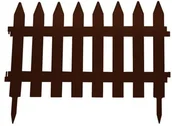 Ogrodzenia - Prosperplast GARDEN CLASSIC płot ogrodowy 360x52cm brąz IPLSU2 - miniaturka - grafika 1