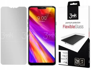 3MK Szkło Hybrydowe Flexible Glass LG G7 ThinQ 3MK083 - Szkła hartowane na telefon - miniaturka - grafika 5