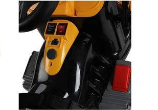 Lean Traktor na akumulator z Łyżką Koparka Pomarańczowy  3405 - Pojazdy elektryczne dla dzieci - miniaturka - grafika 6